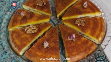 طرز تهیه و مواد لازم خاگینه مغزدار تبریزی