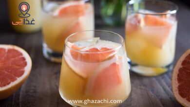 طرز تهیه شربت گریپ فروت، زنجبیل و عسل؛ ساده و خوشمزه