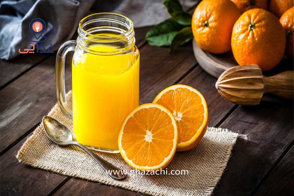 فواید آب پرتقال