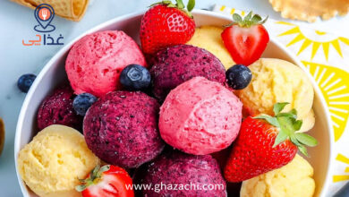 طرز تهیه بستنی میوهای در منزل با روشی آسان