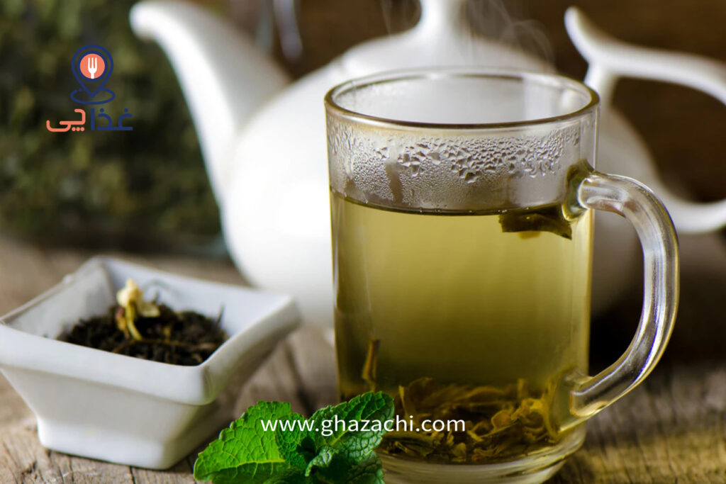 کاهش تری‌گلیسیرید خون با چای سبز