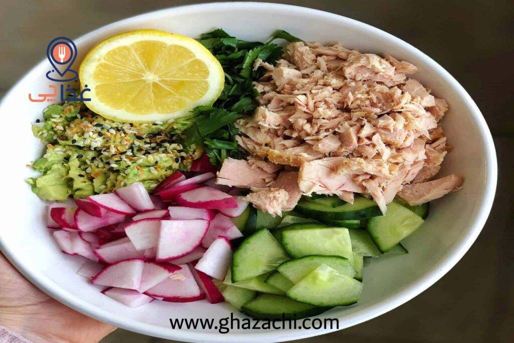 نکات مهم در طرز تهیه سالاد تن ماهی